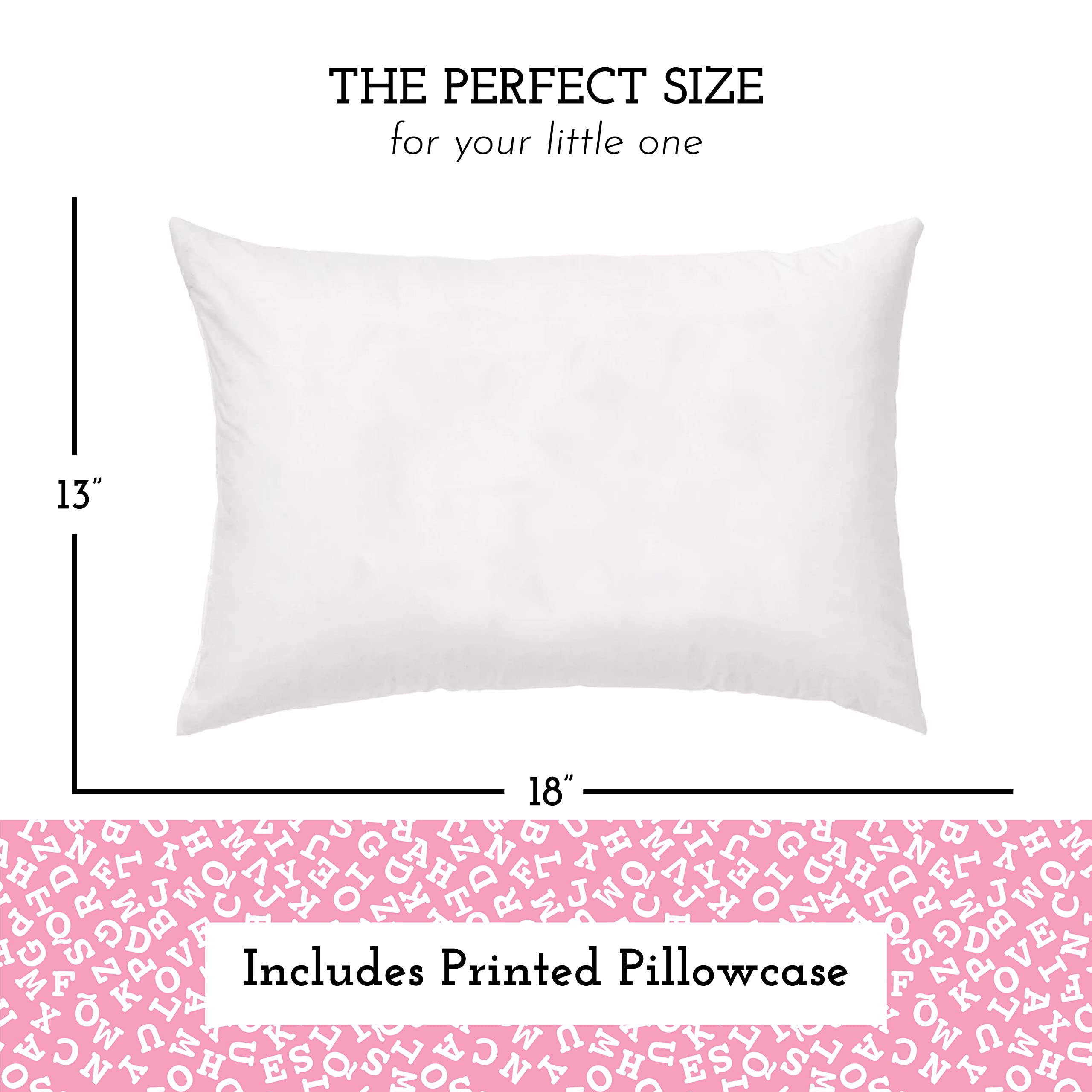 Little Sleepy Head fabric closeup reveals soft cotton shell and hypoallergenic fill for comfort