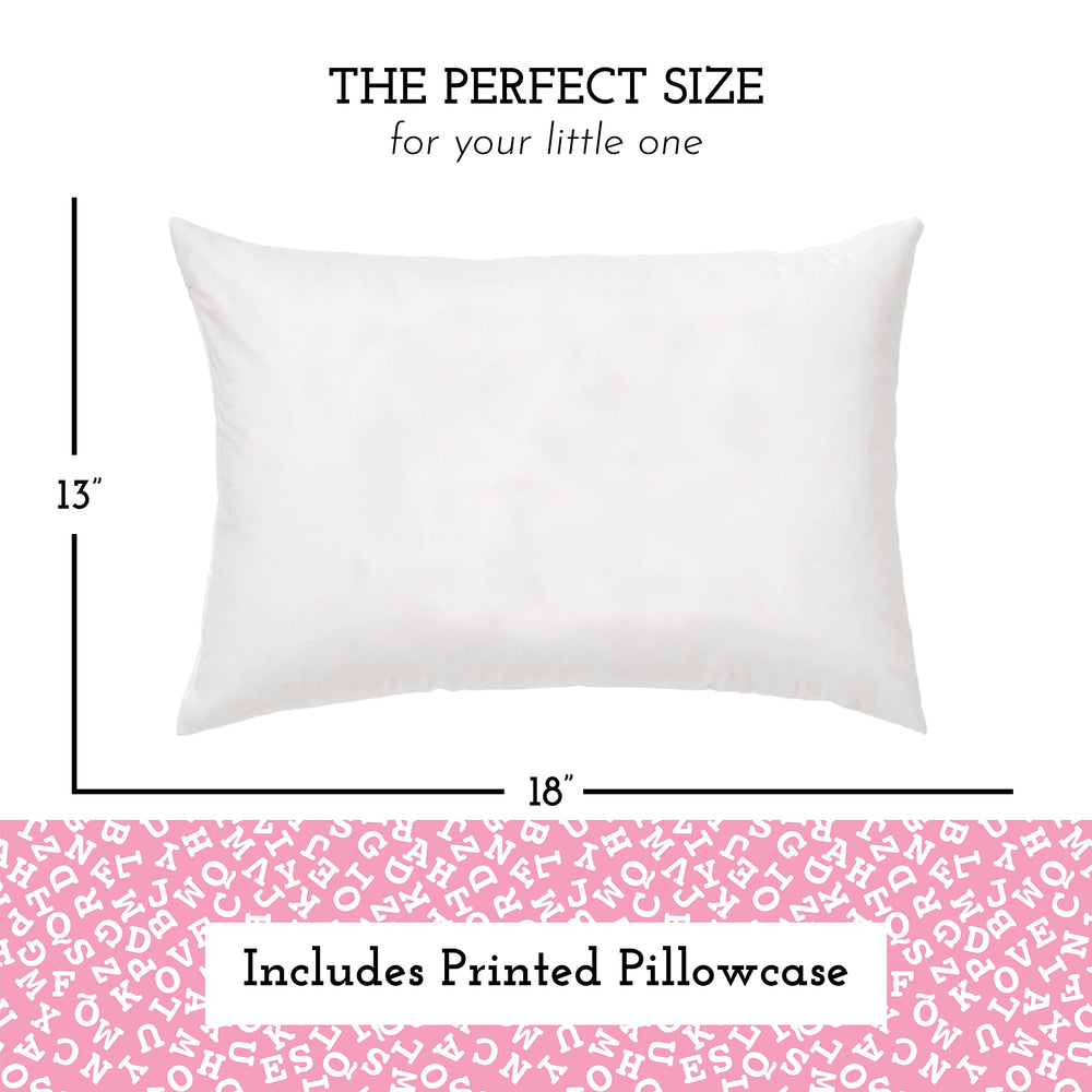 Little Sleepy Head fabric closeup reveals soft cotton shell and hypoallergenic fill for comfort
