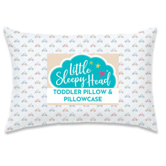 Little Sleepy Head toddler pillow 13x18 ready for cozy bedtime support.