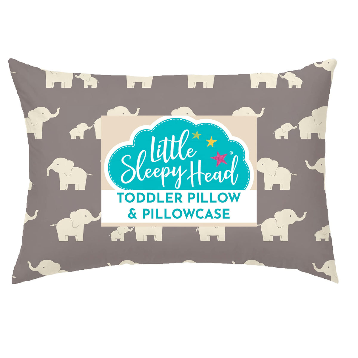 Little Sleepy Head toddler pillow 13x18 ready for nap time support.