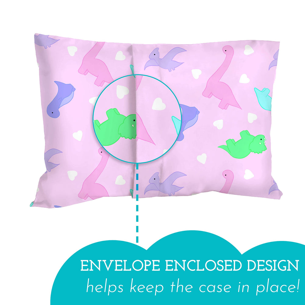 Little Sleepy Head toddler pillow fill close-up shows hypoallergenic polyester for comfortable rest