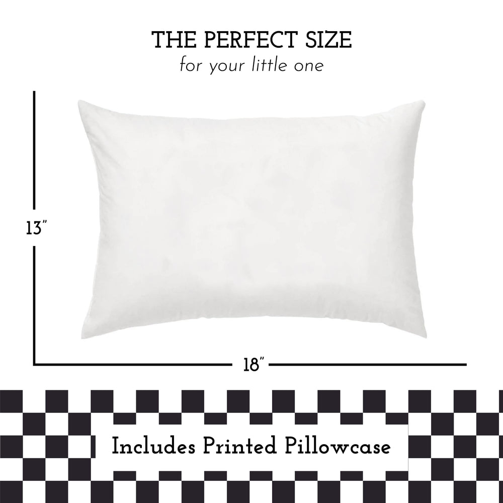 Little Sleepy Head pillowcase 100% cotton envelope closure for easy washing.