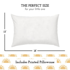Little Sleepy Head toddler pillowcase 100% cotton with envelope closure stays soft after every wash.