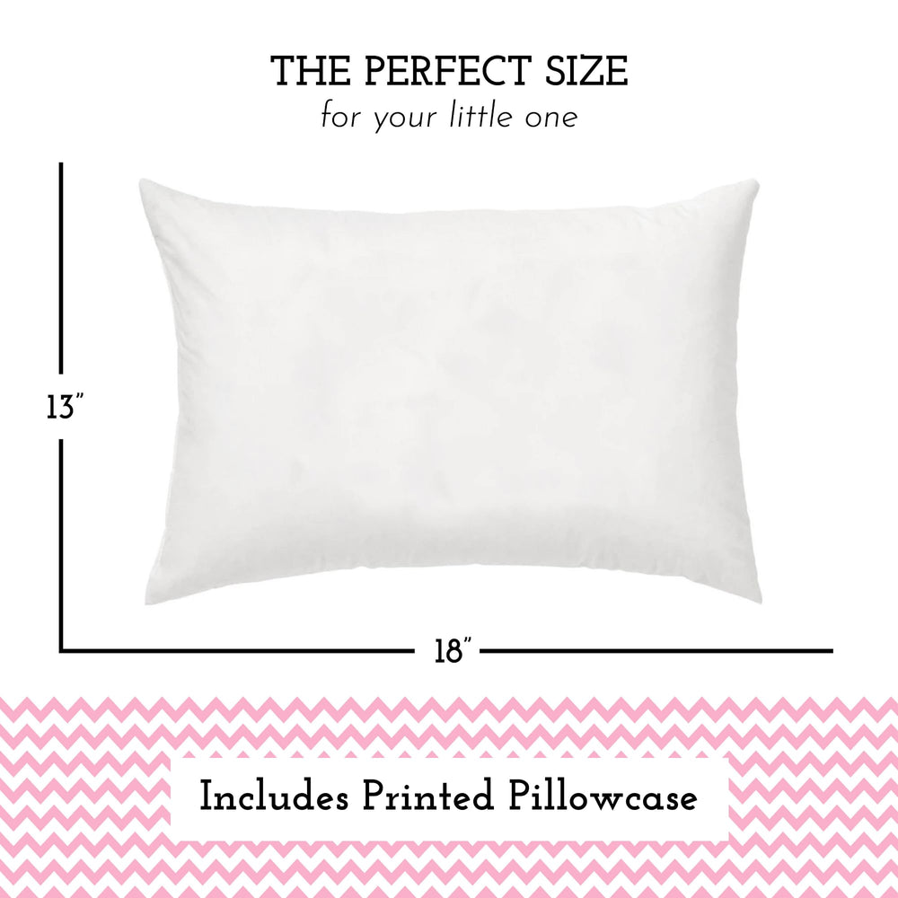 Little Sleepy Head pillowcase 13x18 shows soft cotton shell for gentle care.