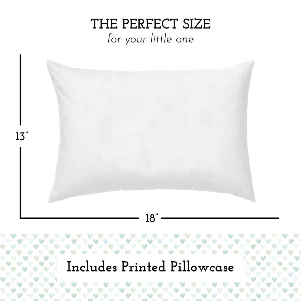 Little Sleepy Head toddler pillowcase soft cotton highlights breathable easy-care cover