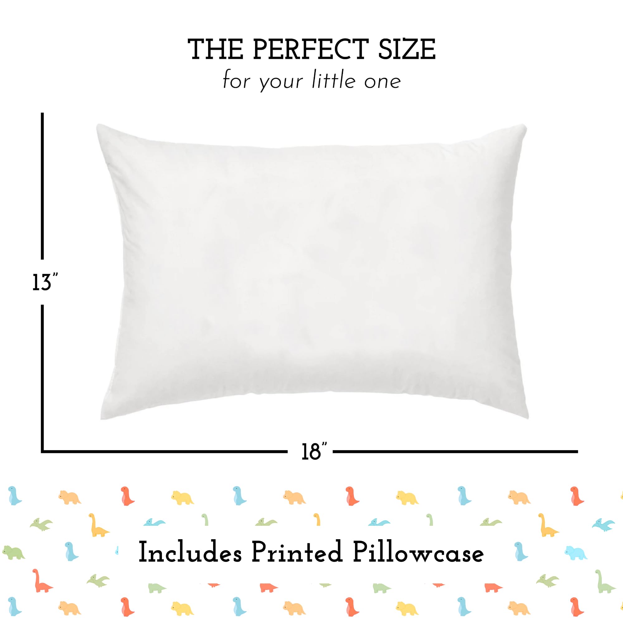 Little Sleepy Head toddler pillowcase soft cotton for gentle skin and easy washing