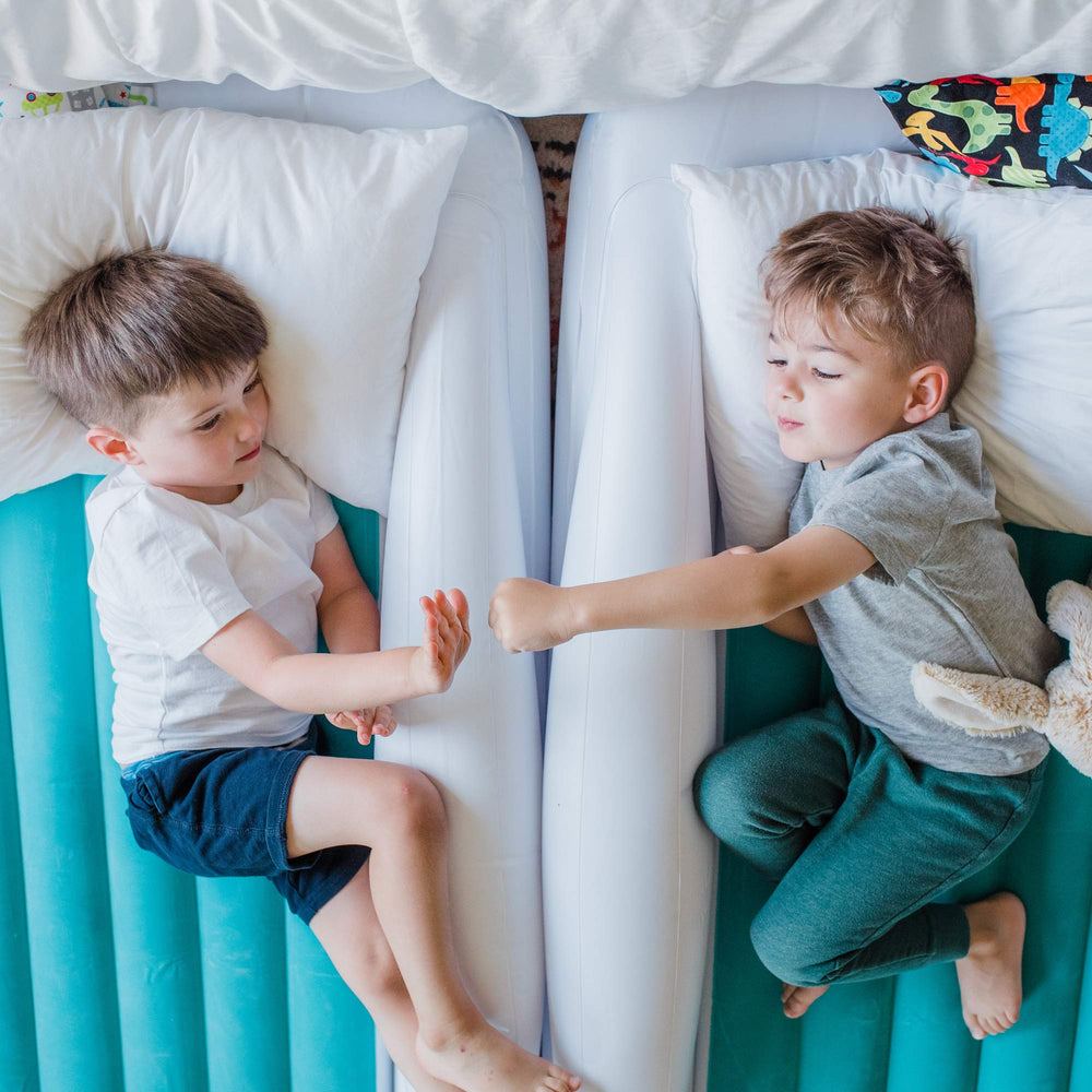 Durable stitching and fabric texture highlight Little Sleepy Head construction.