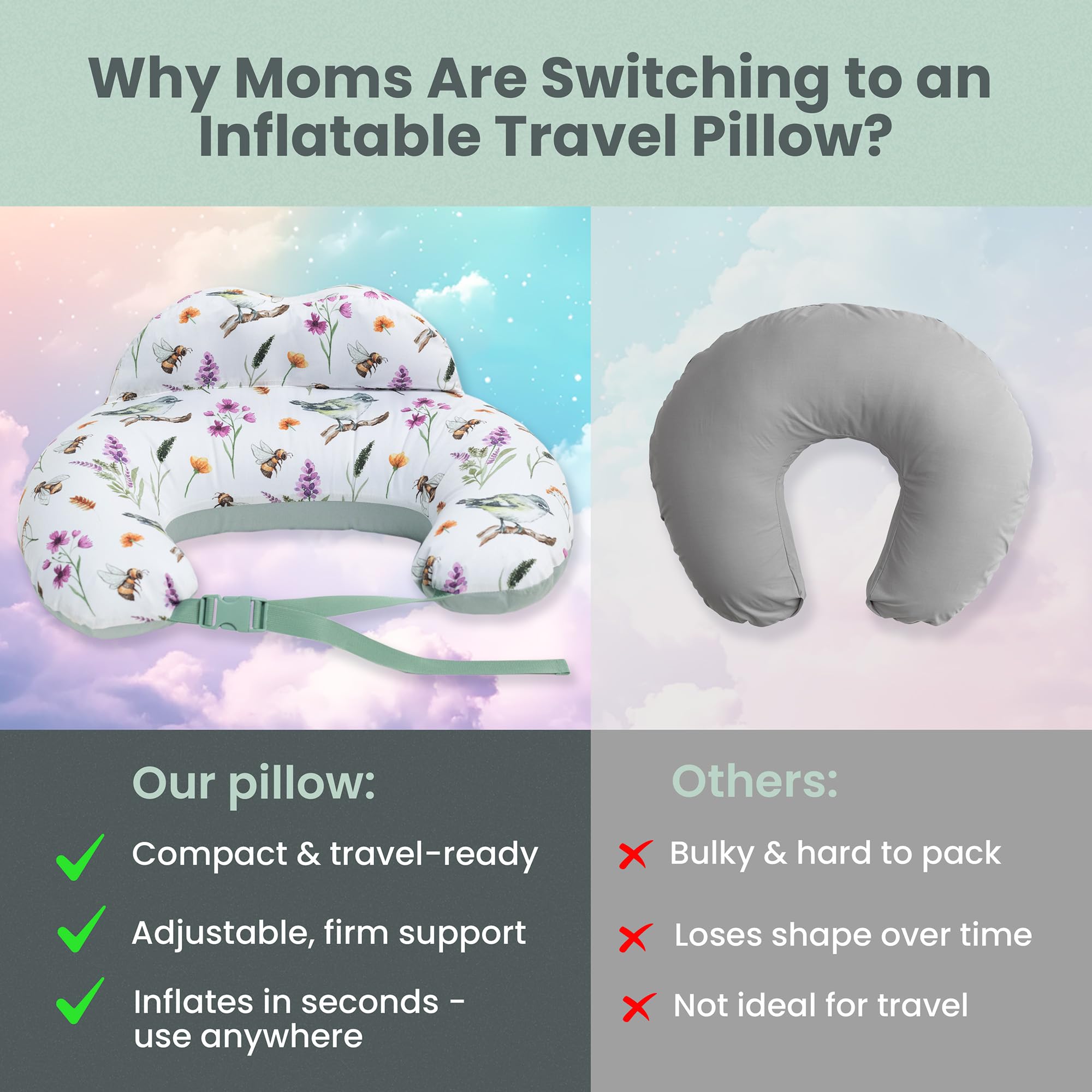 Little Traveler durable, easy-clean material withstands daily use