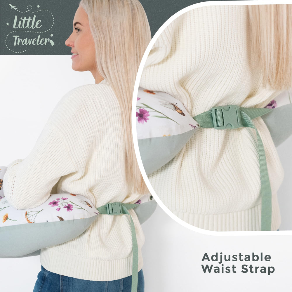 Little Traveler storage bag keeps pillow compact for travel
