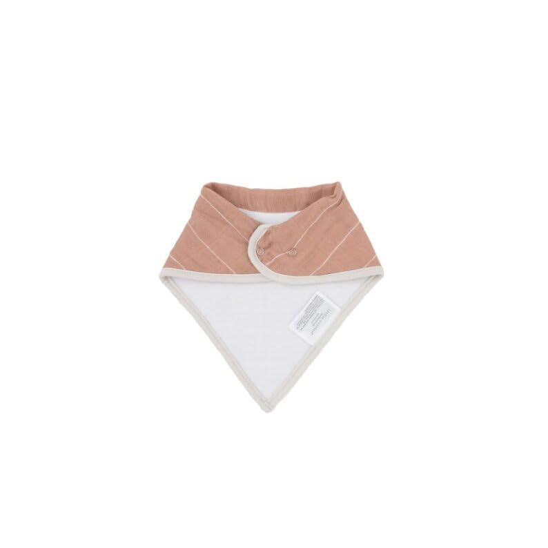 Little Unicorn bandana bib fleece backing detail keeps clothes dry