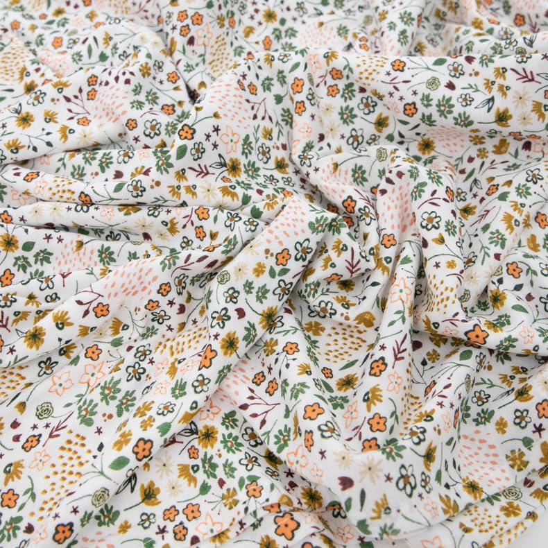 Little Unicorn swaddle folded close-up highlights breathable viscose texture for daily use