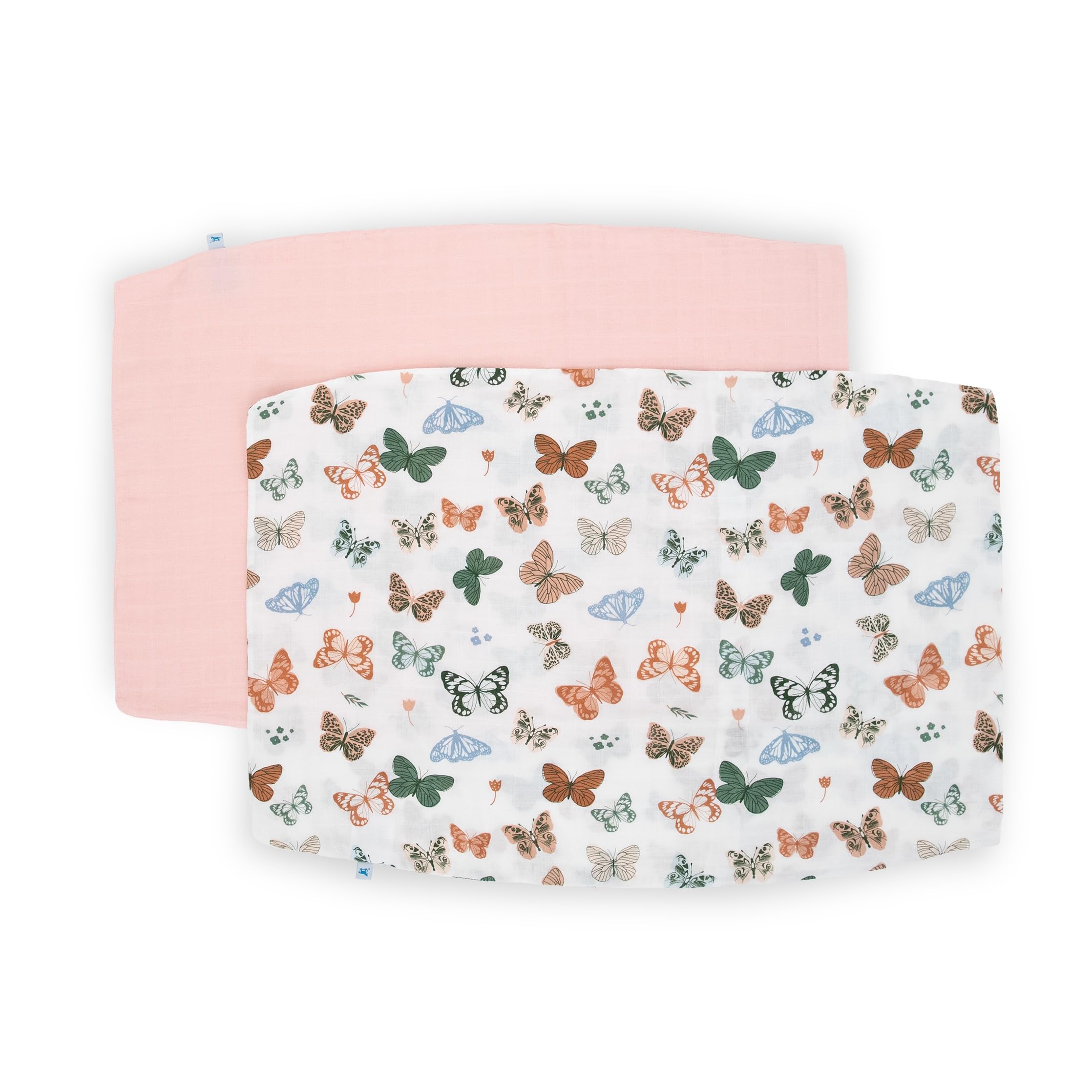 Little Unicorn muslin breathability closeup highlights airy fabric for comfort.