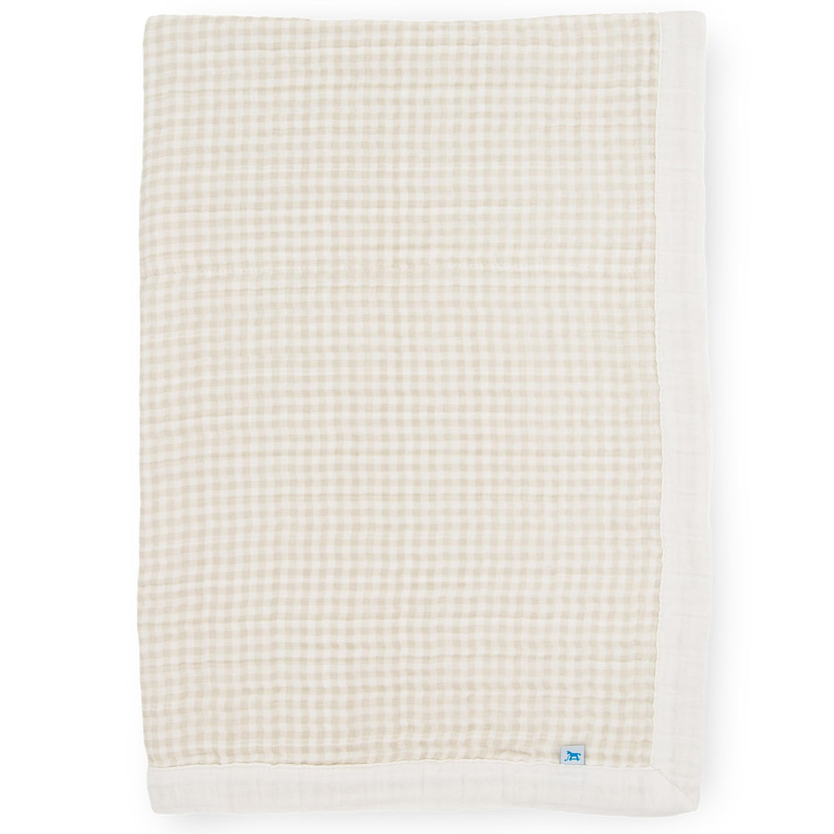 Little Unicorn newborn receiving quilt with four muslin layers for gentle cuddles and naps