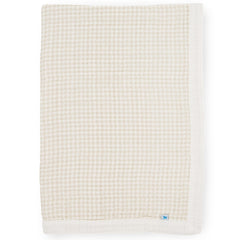 Little Unicorn newborn receiving quilt with four muslin layers for gentle cuddles and naps