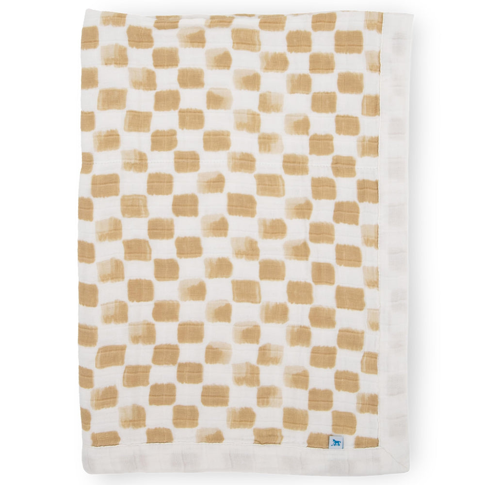 Little Unicorn newborn receiving quilt muslin softness for cozy mornings and secure cuddles.