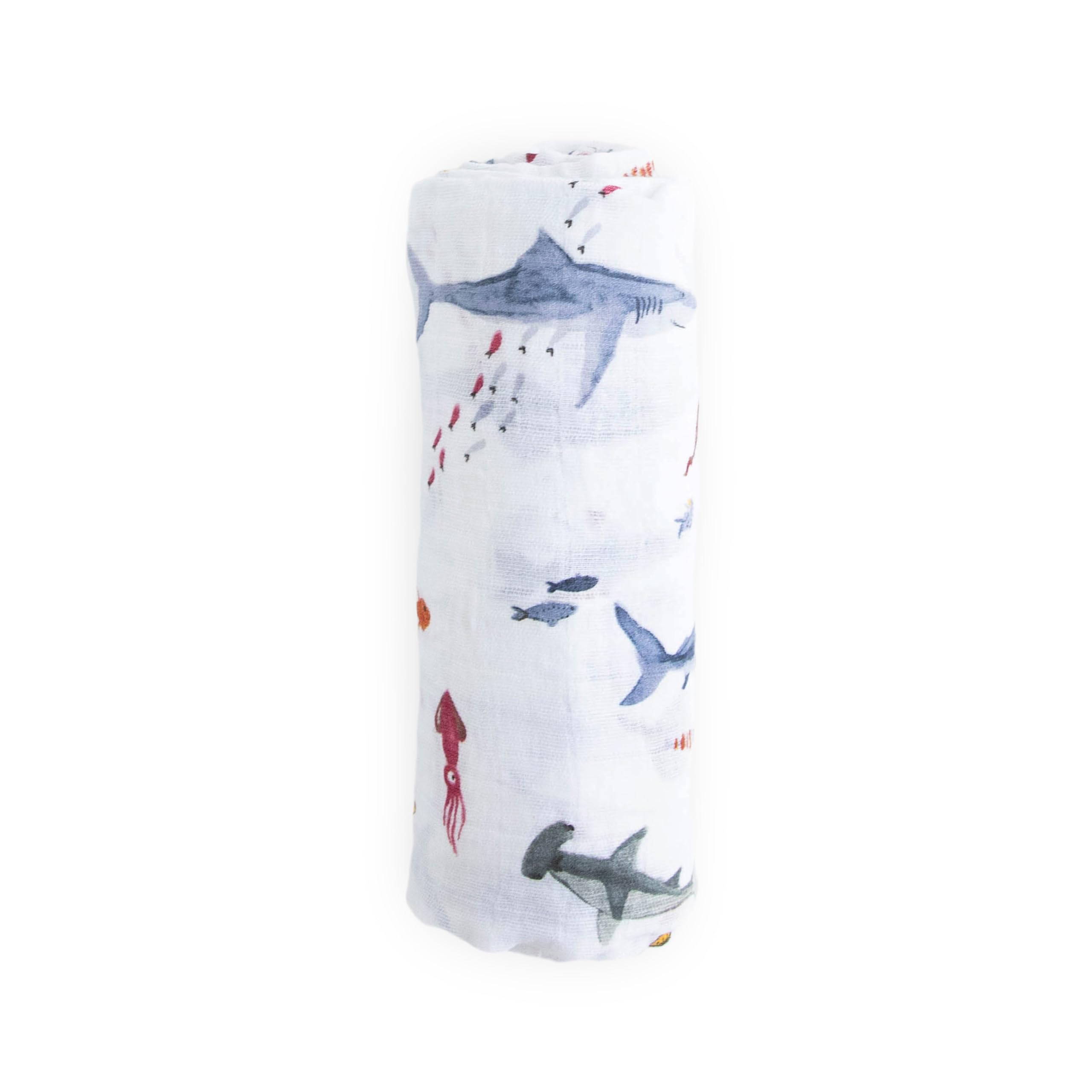 Nursing cover option with Little Unicorn blanket for discreet feeding.