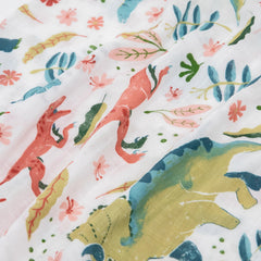 Little Unicorn pillowcase boho dino design adds playful nursery style.