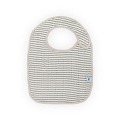 Little Unicorn Premium Classic Bib Forest Friends 4—three-layer cotton muslin soaks up drool and spills.