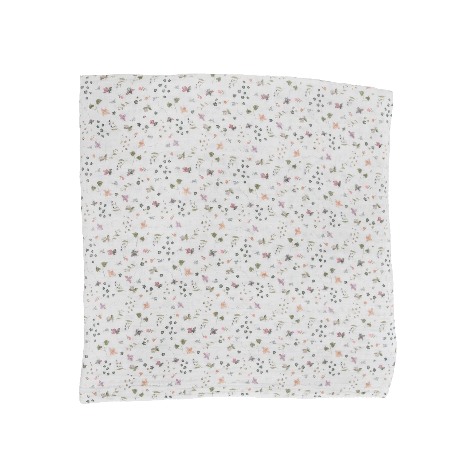 Little Unicorn premium cotton swaddle breathable fabric for all day baby comfort.