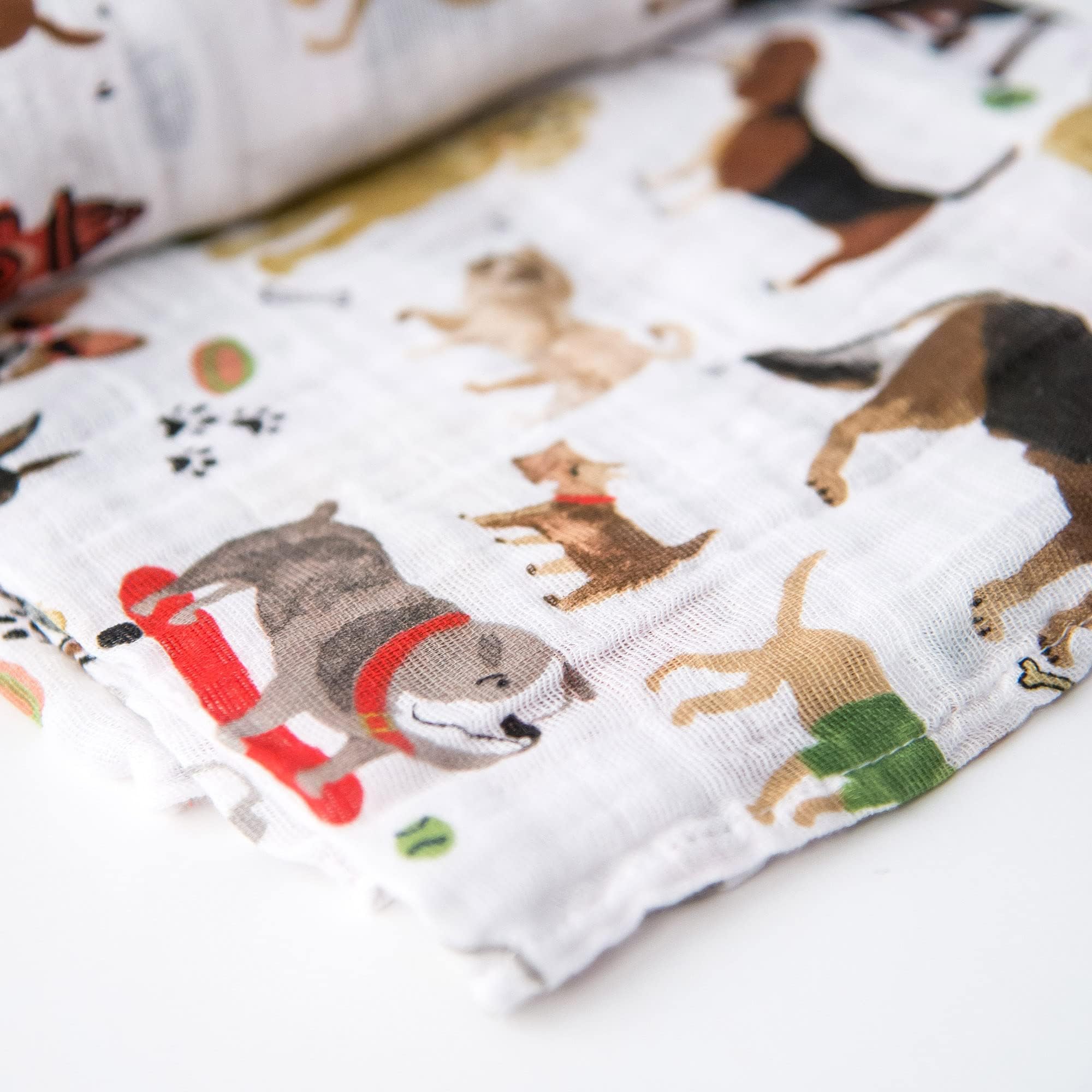 Little Unicorn premium cotton swaddle blanket size 47x47 inches ideal for secure swaddling
