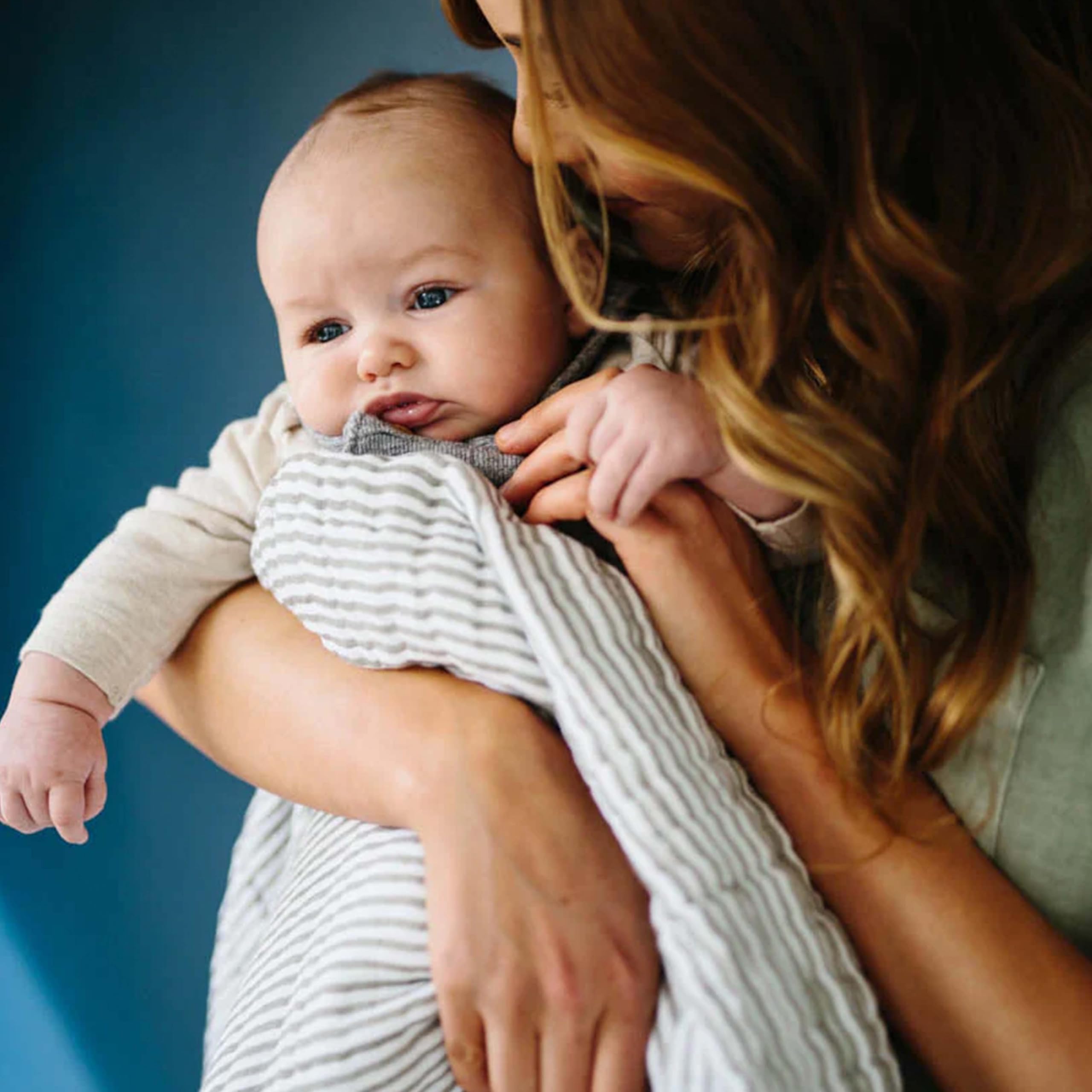 Little Unicorn premium swaddle is easy to care for and colorfast