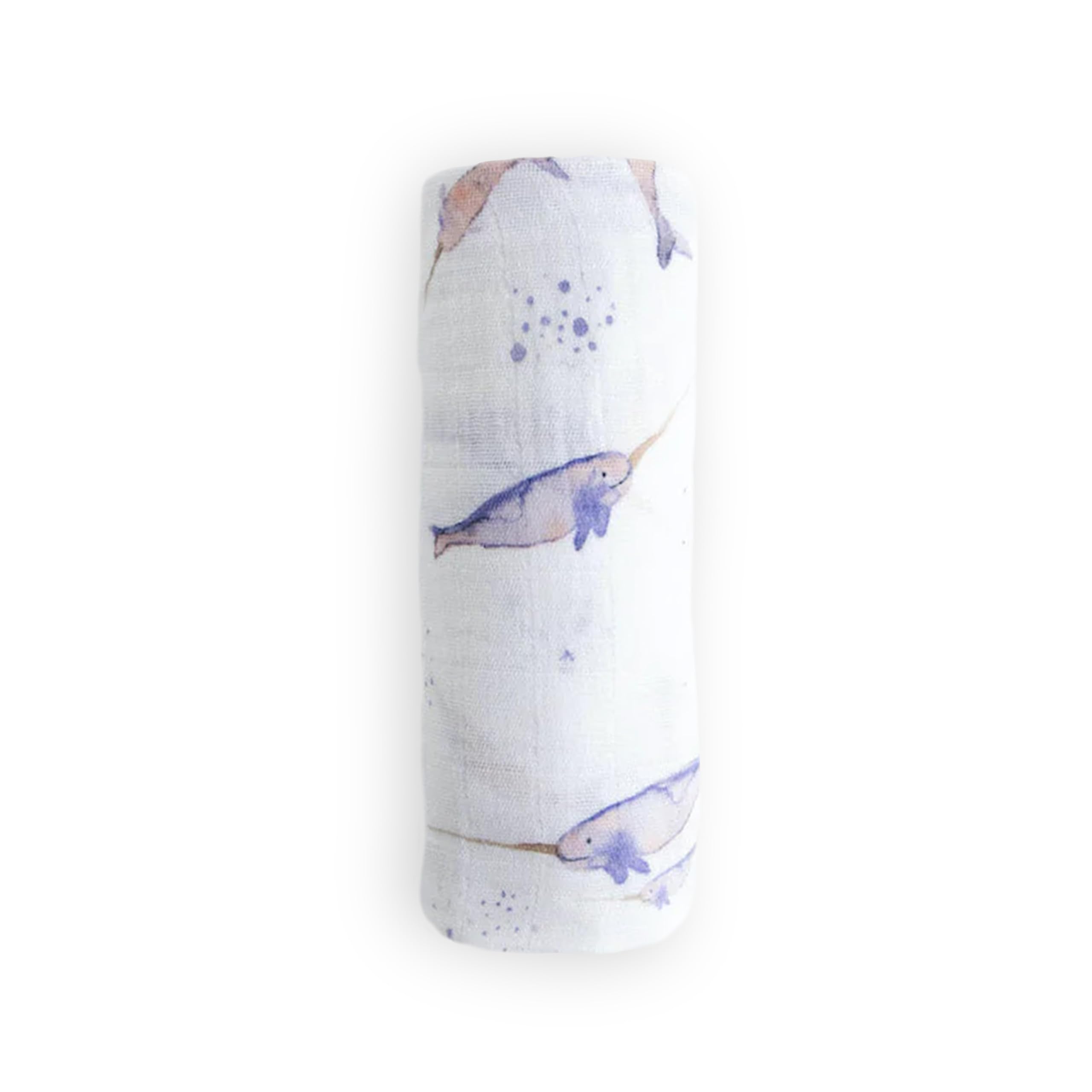 Little Unicorn swaddle being used for nursing and daytime snuggles.