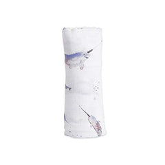 Little Unicorn swaddle quick-wrap in cuddle moment offering snug support.