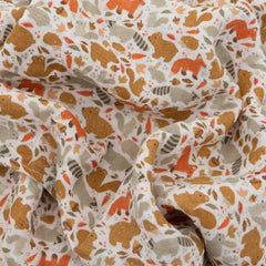 Little Unicorn swaddle with soft texture for cozy mornings and breathable comfort.