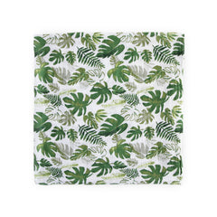 Little Unicorn Tropical Leaf swaddle in stroller outing demonstrates breathable comfort