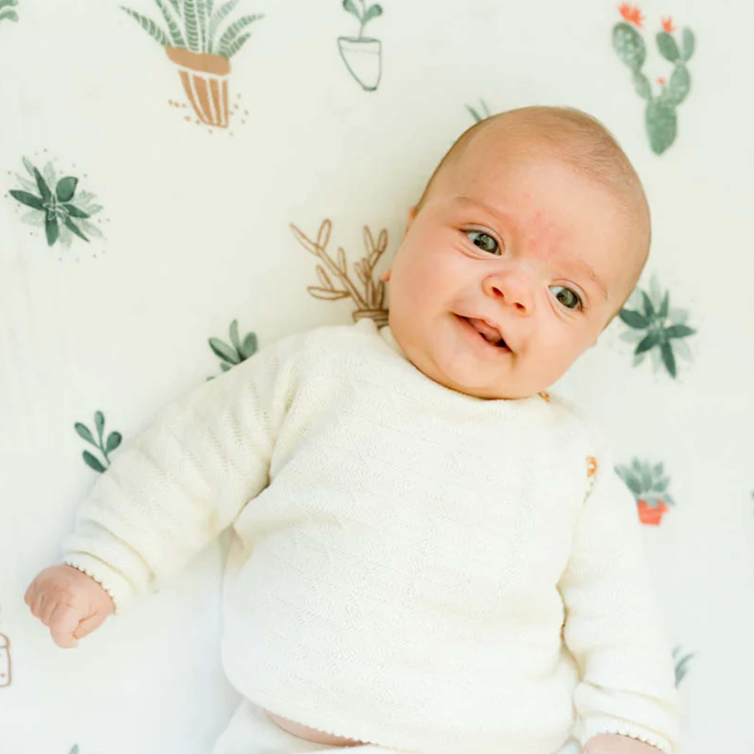 Little Unicorn Premium Crib Sheet is machine washable and colorfast for busy homes