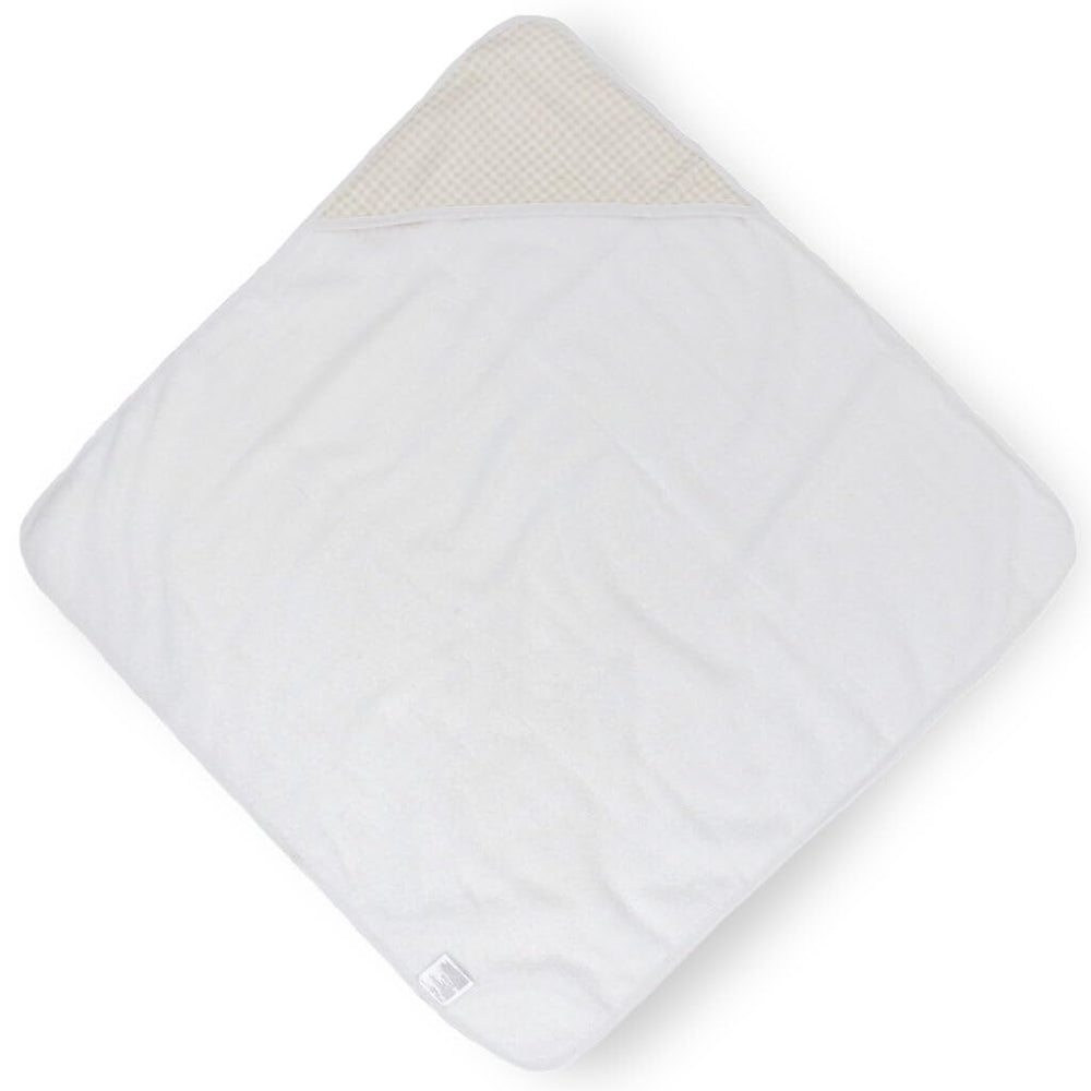 Little Unicorn Premium Infant Hooded Bath Towel, hood detail keeps little head warm