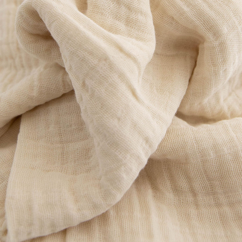 Little Unicorn swaddle blankets 47x47, pressed petals print, breathable cotton for versatile daily care.