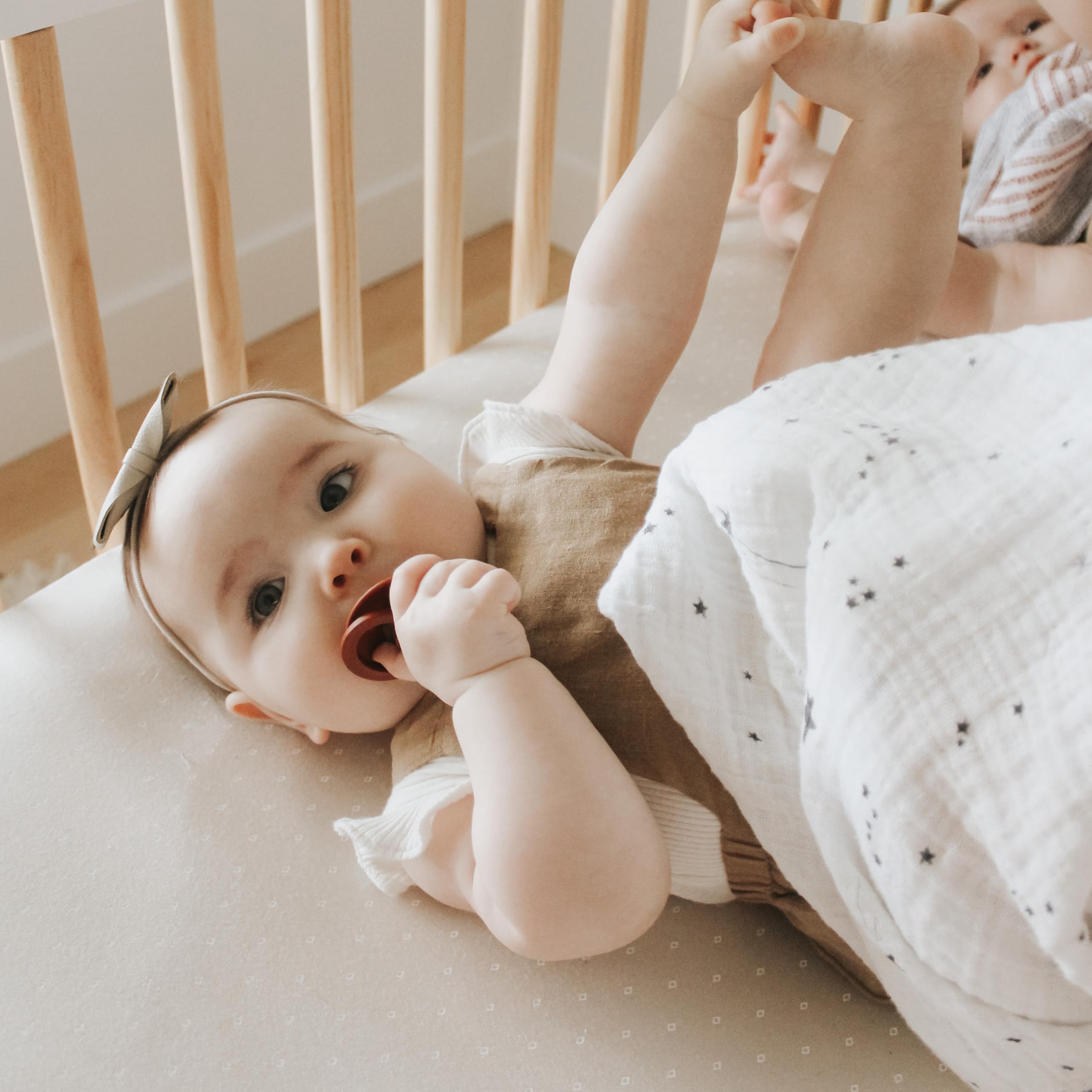 Little Unicorn swaddle Planetary 2 gift-ready pack signals a thoughtful baby shower gift.