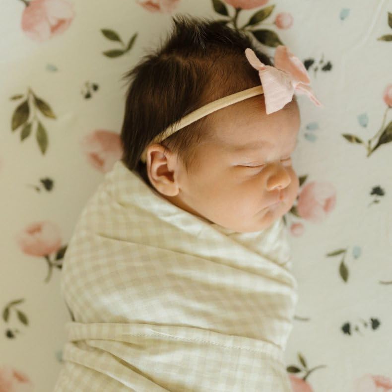 Little Unicorn rainbows swaddle gift-packaging ready for gifting