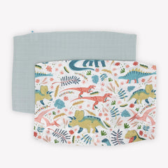 Little Unicorn pillowcase in muslin breathable fabric keeps baby cool.