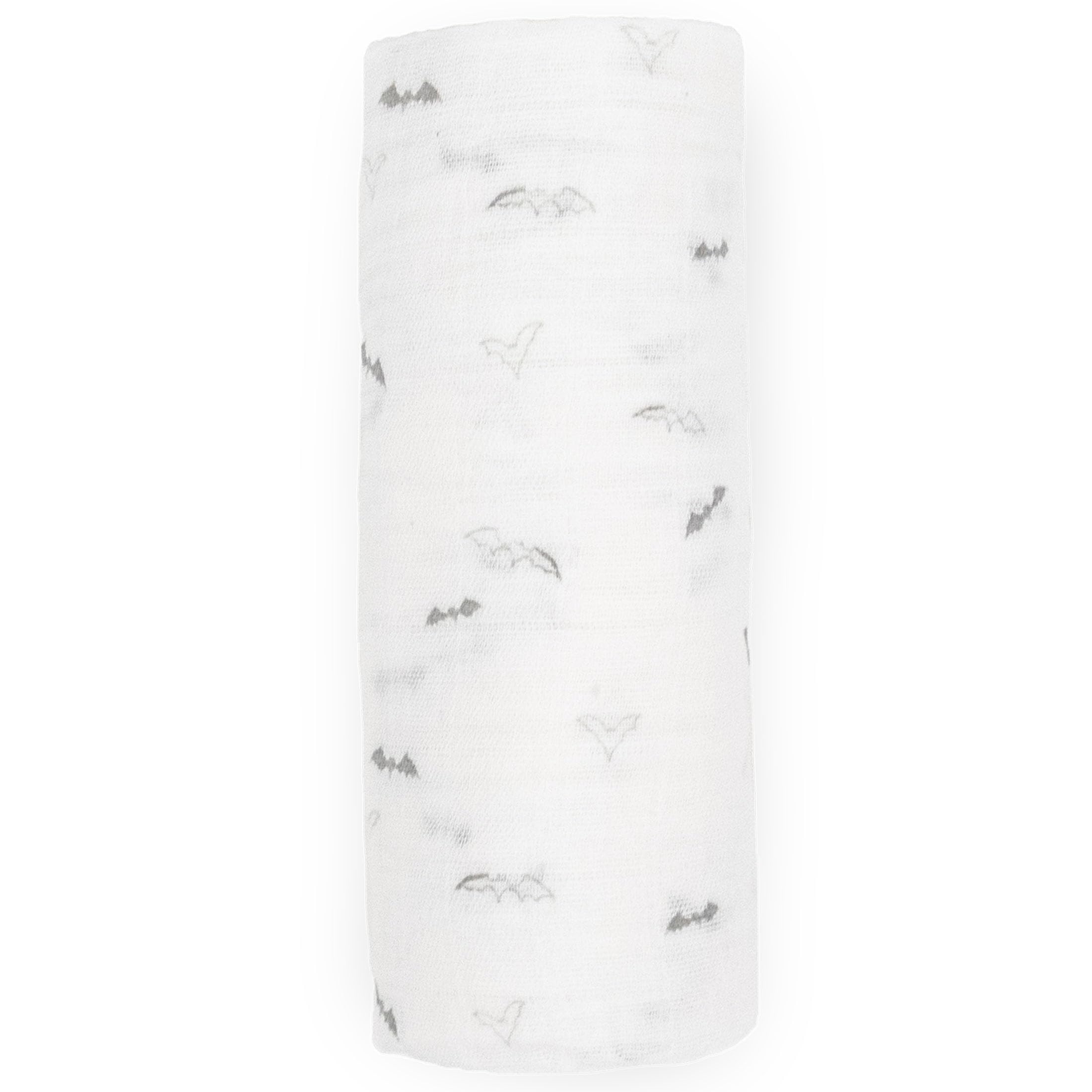 Little Unicorn swaddle fabric shown as easy-care, machine-washable and colorfast.