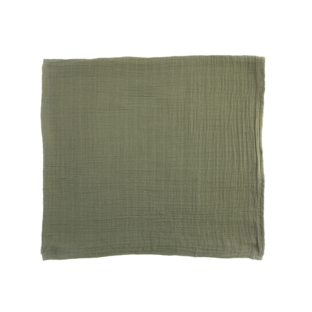 Little Unicorn Fern swaddle car-seat wrap; snug protection during travel.