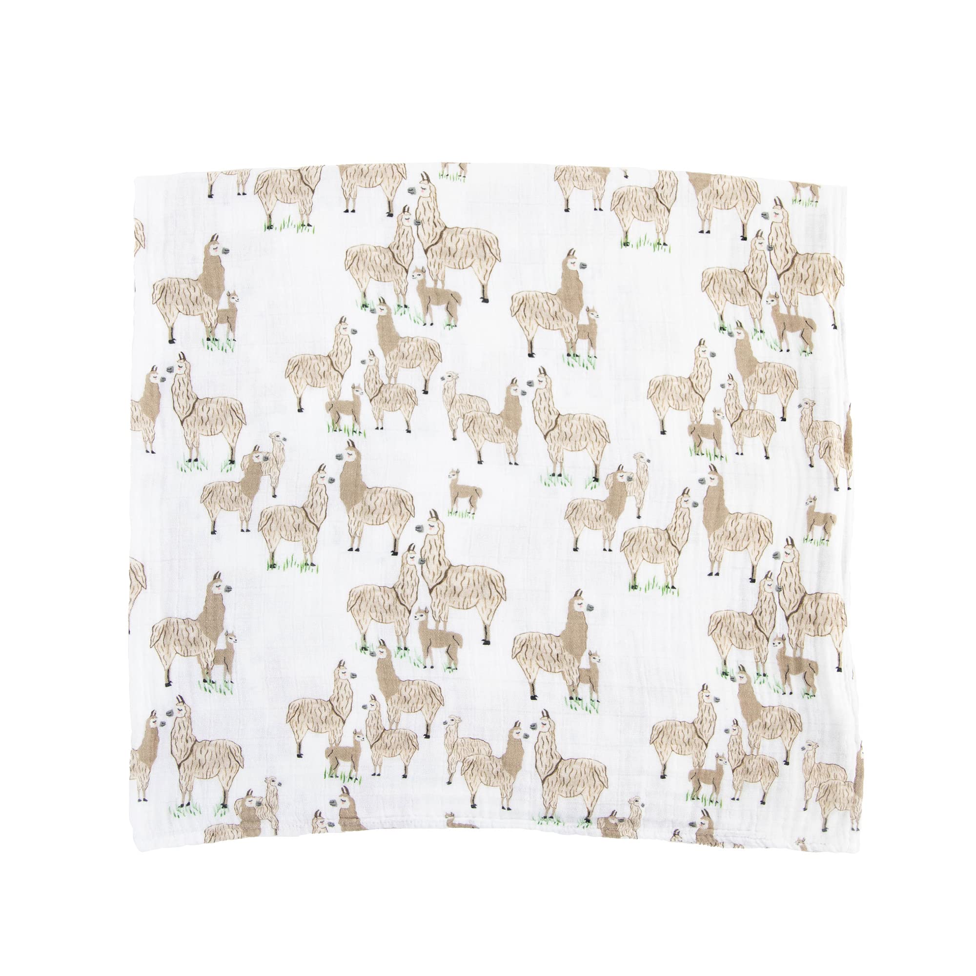 Little Unicorn swaddle as breathable nursing cover option.
