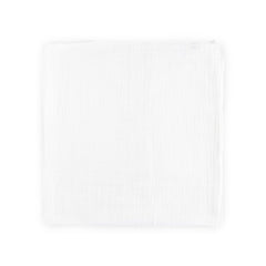 Little Unicorn cotton muslin swaddle texture highlights softness and breathability.
