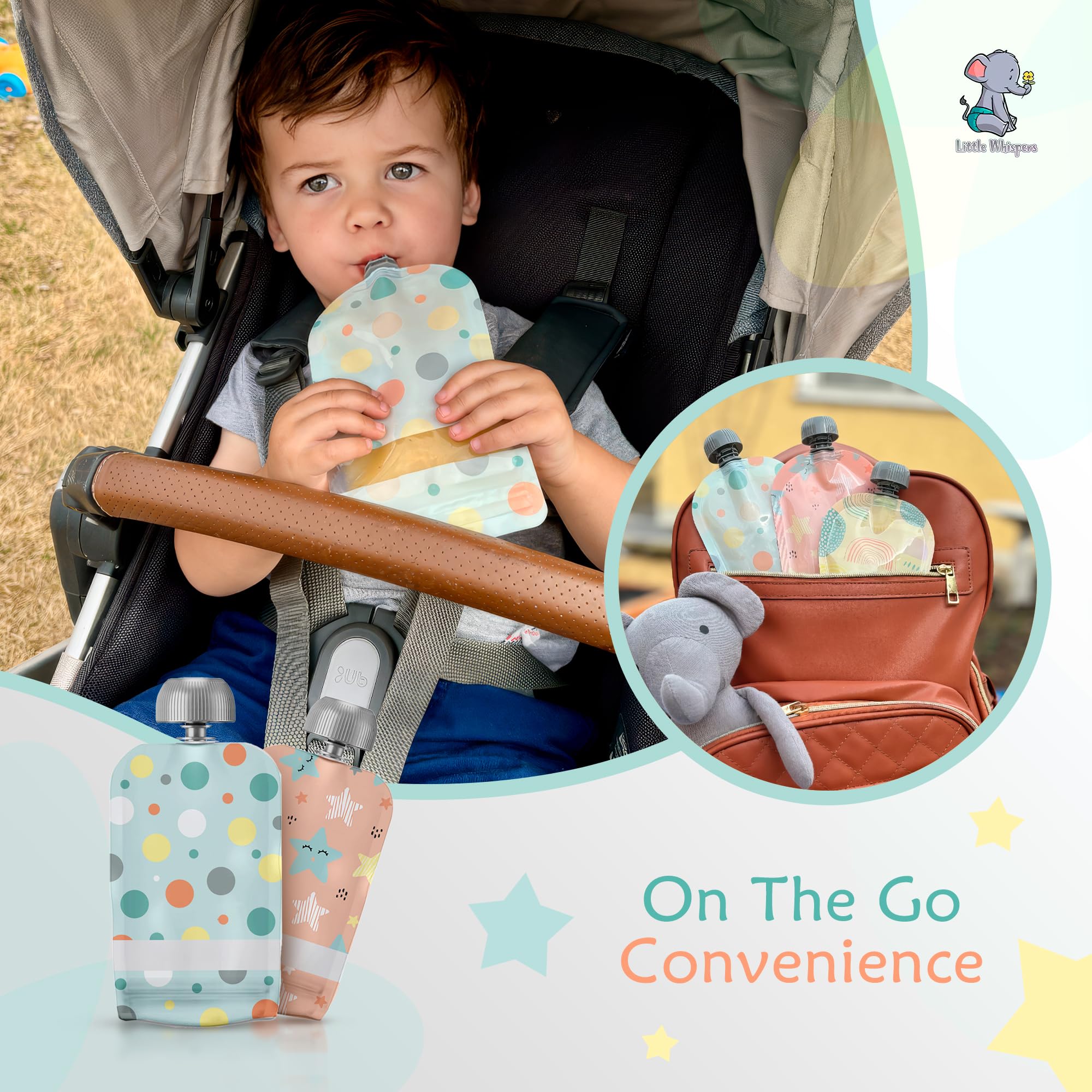 Little Whispers materials are 100% food-grade and BPA-free.