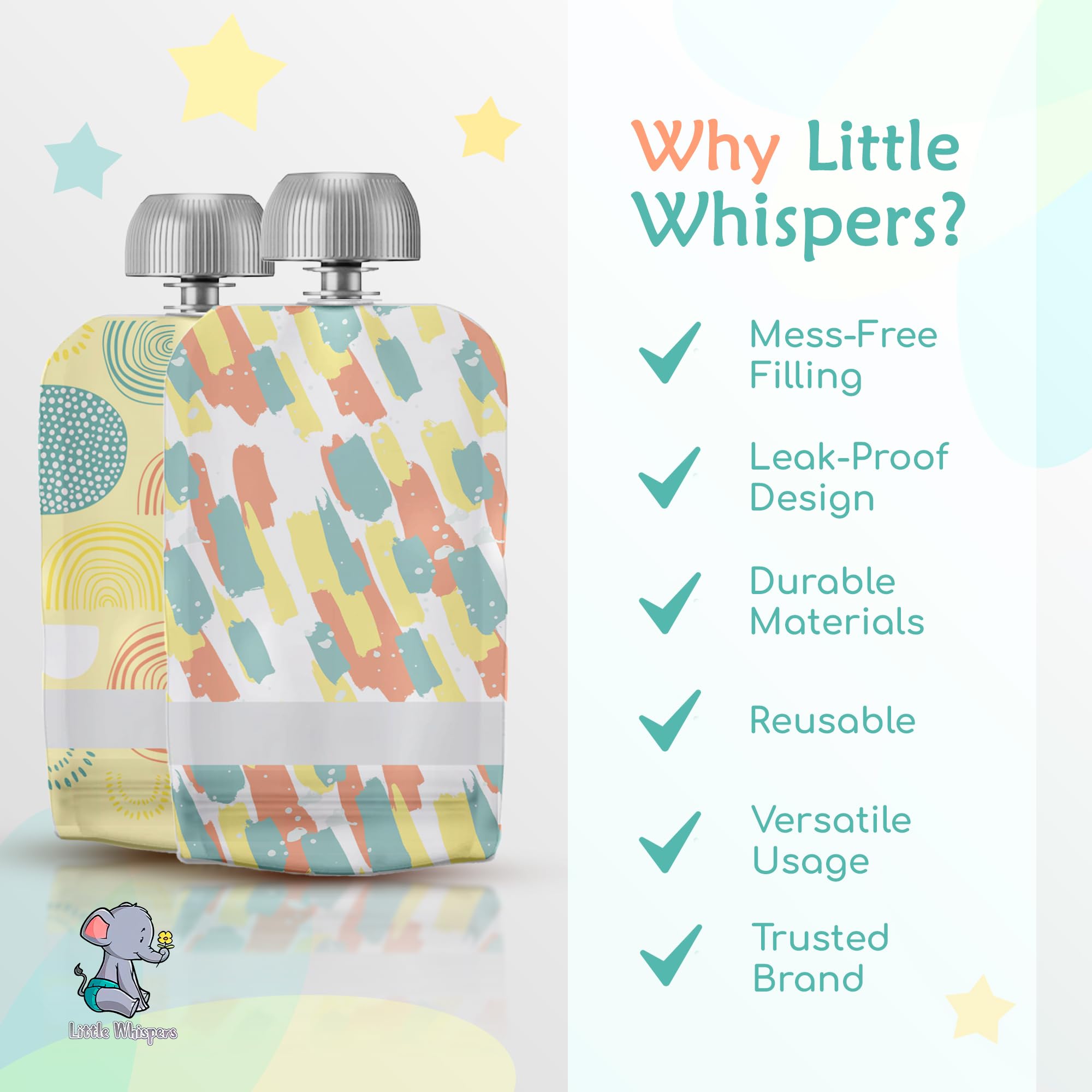 Little Whispers toddler snack time ready in seconds.