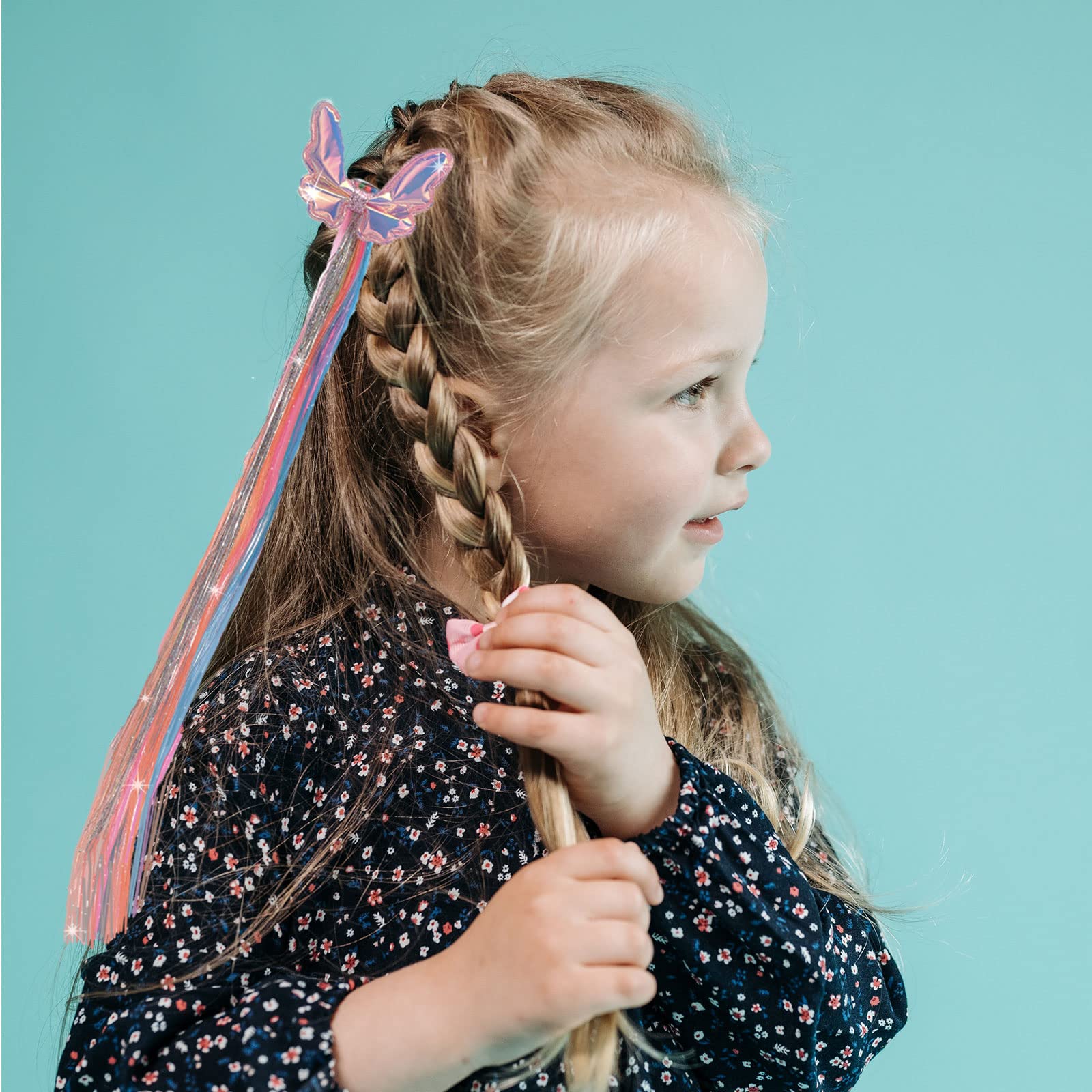 Little World unicorn bows hair pins for playful looks