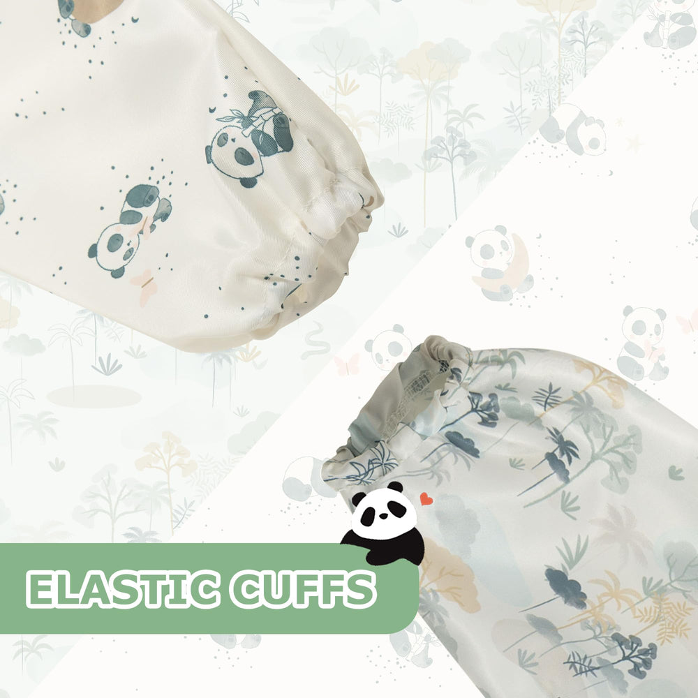 Little Dimsum Mess-Proof Bib adjustable closure ensures secure, easy-on and easy-off during feeding.