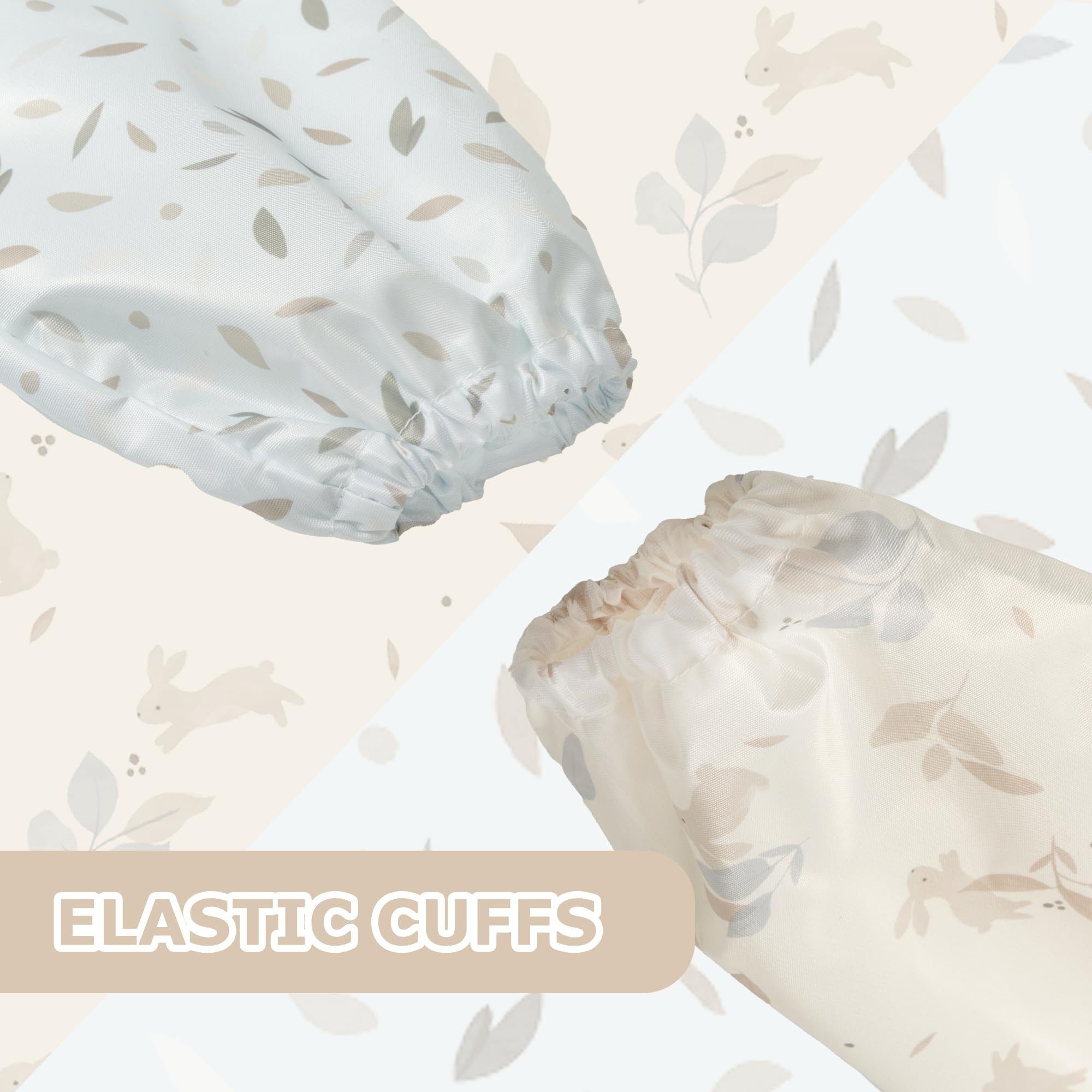 Little Dimsum large-pocket bib catches crumbs and protects clothing