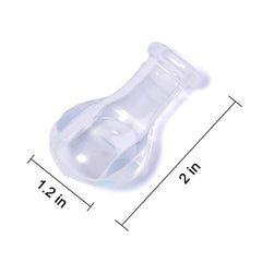 Littleforbig adult-sized pacifier nipple value pack back view highlights packaging and replacements for extended use.