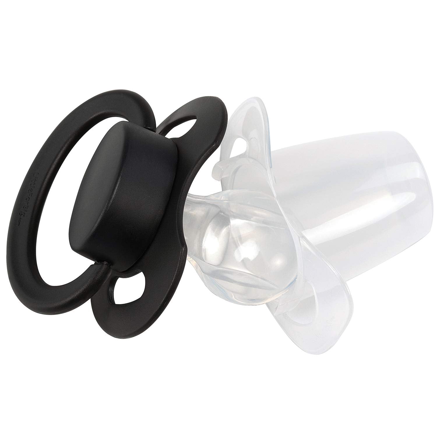 LittleForBig Bigshield Gen-II black medical-grade plastic construction emphasizing durability.