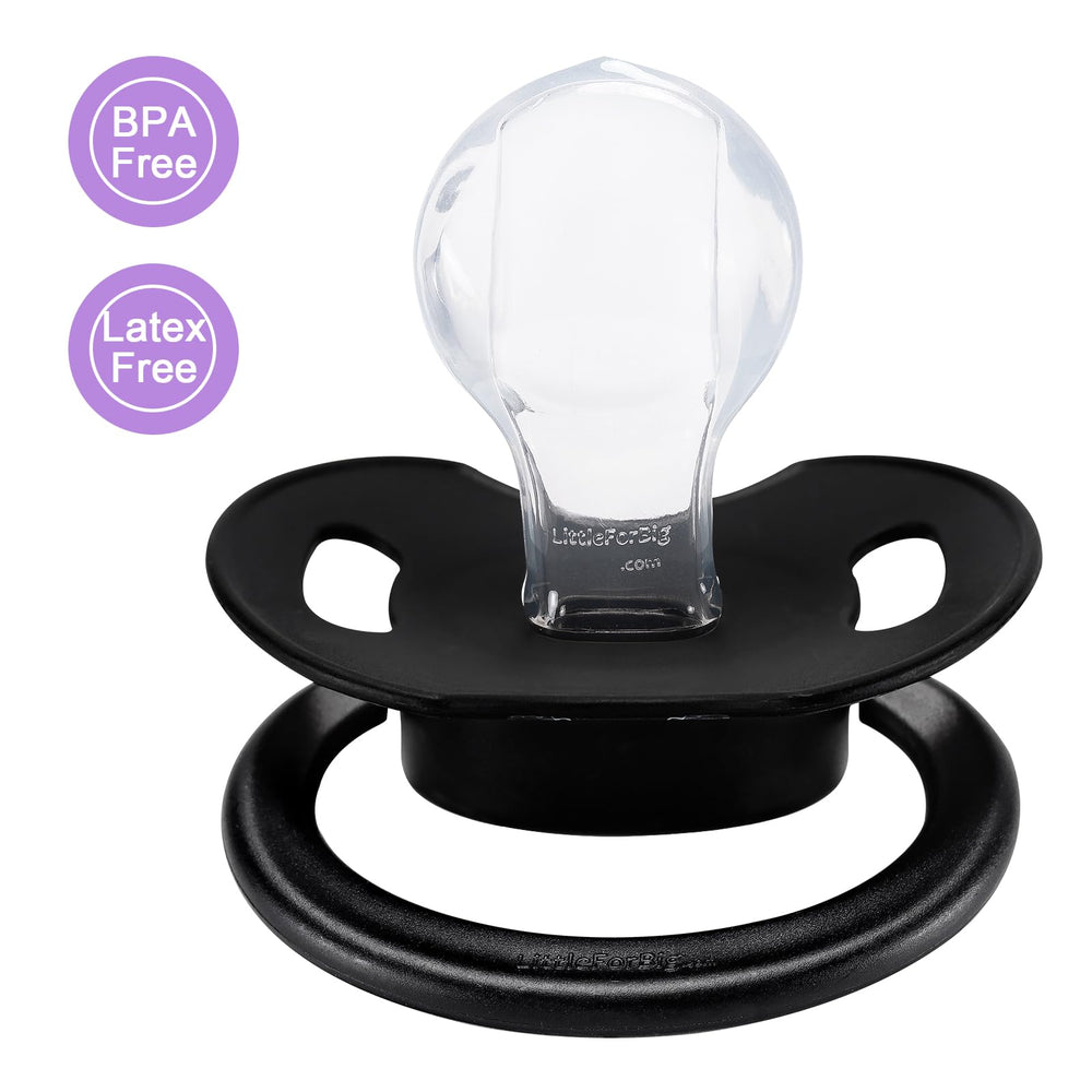 LittleForBig Bigshield Gen-II clear nipple closeup for a smooth wear experience.