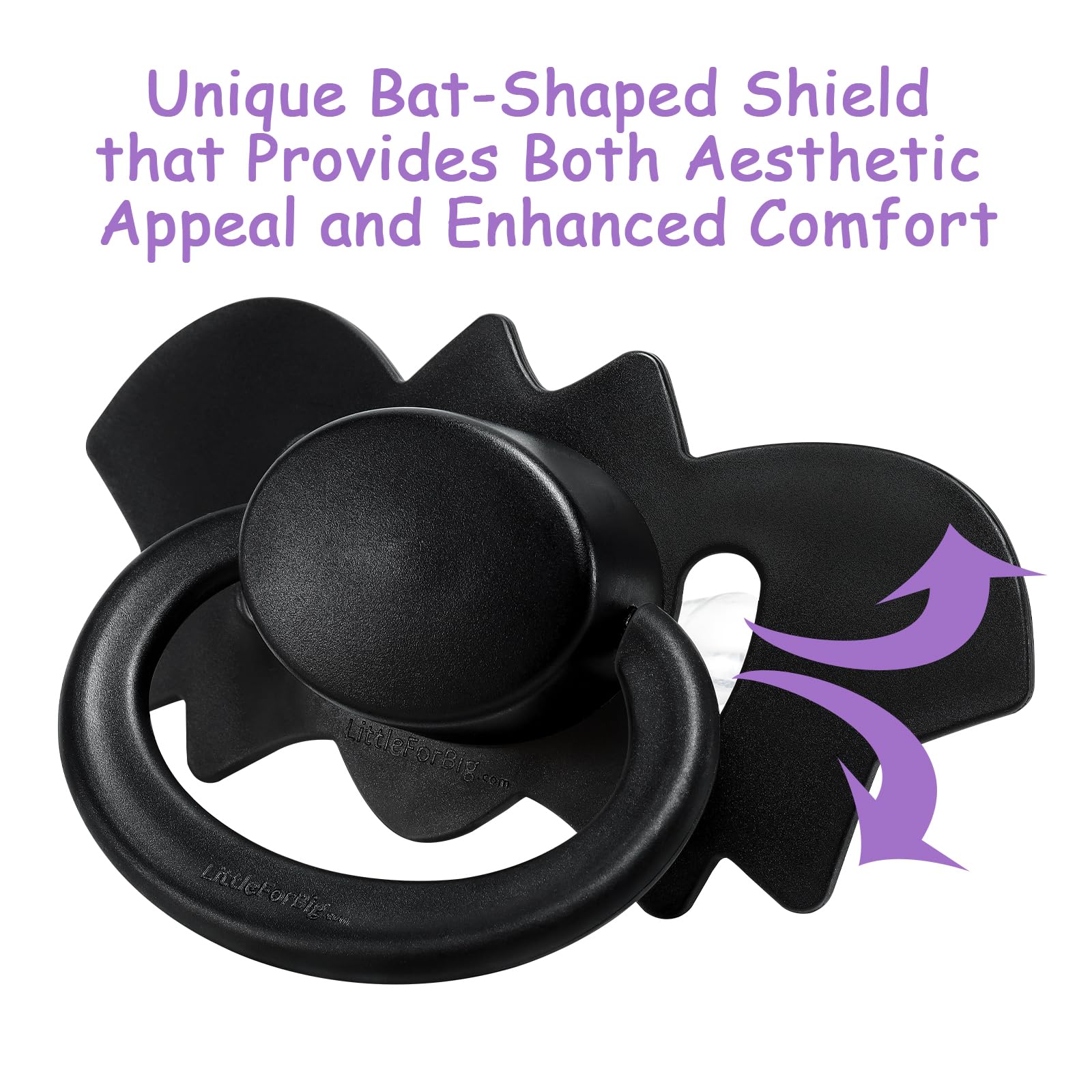 LittleForBig Bigshield Gen-II teat and shield offer secure fit and lasting comfort.