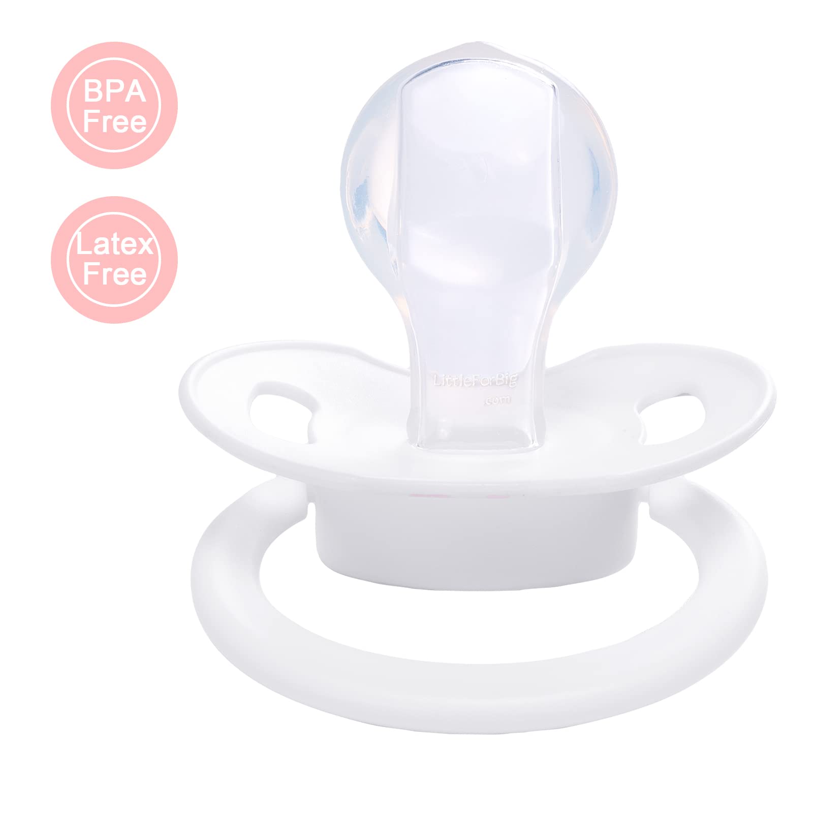 LittleForBig Gen-II shield size 2.6x1.9 inches provides ample surface for soft support.