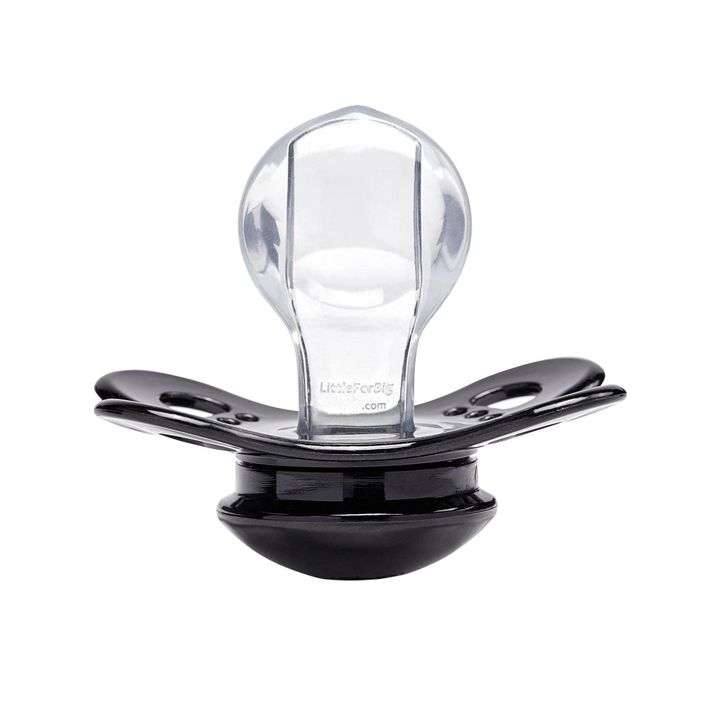 Littleforbig Bigshield Gen-3 Black shield closeup highlighting roomy shield for comfortable fit